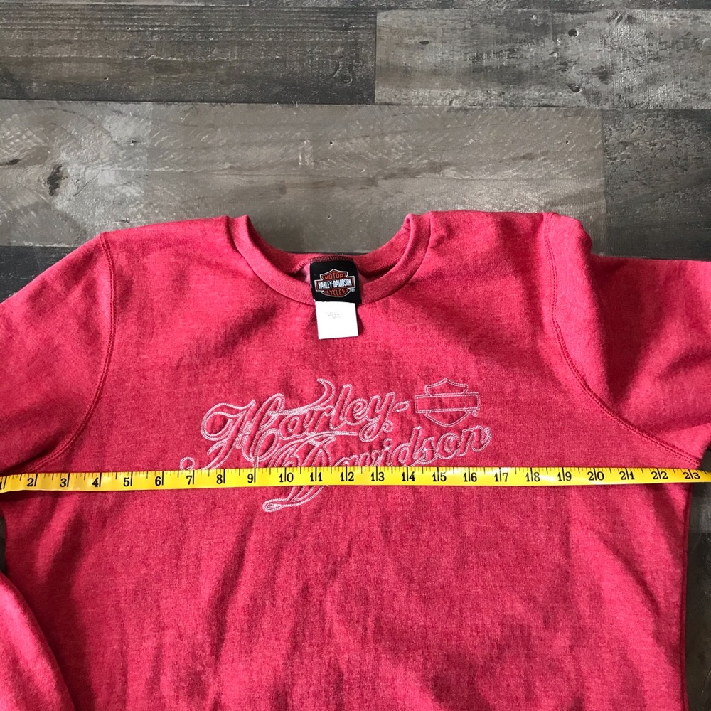 Harley Davidson Red Sweatshirt XL New Orleans - Picture 4 of 7